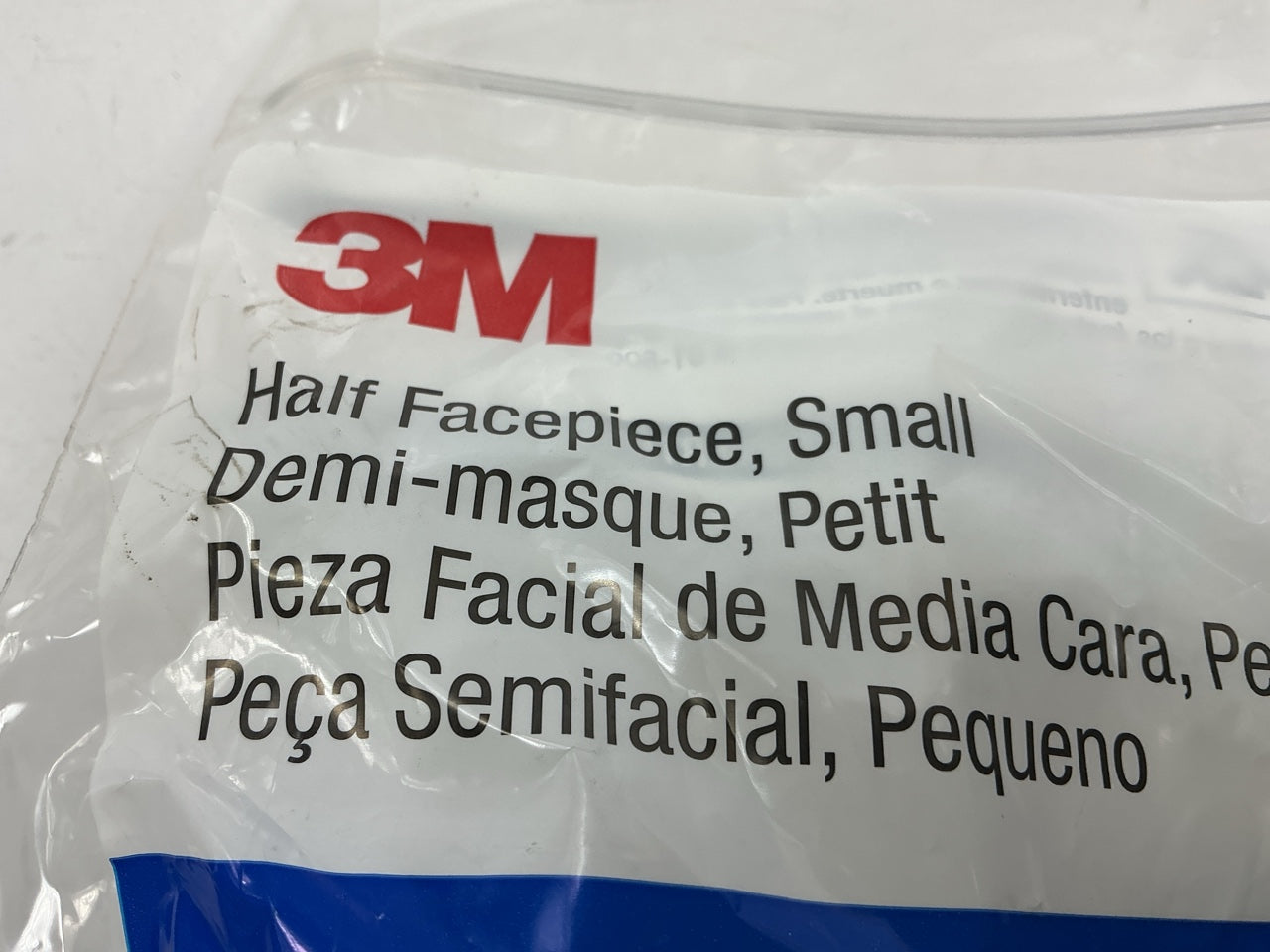 3M 6100/07024 Reusable Half Facepiece Mask Respirator, Size Small