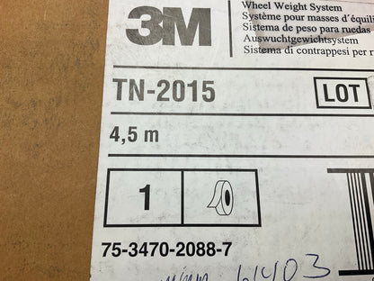 3M 61400 Wheel Weight System TN-2015 . 4.5M (14.8ft) Length Roll (5lb Weight)