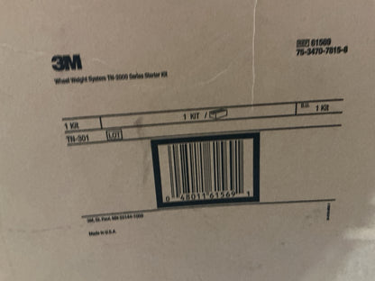 3M 61404 Wheel Weight System Roll + 61479 Universal Cutting Tool W/ TN252 Stand