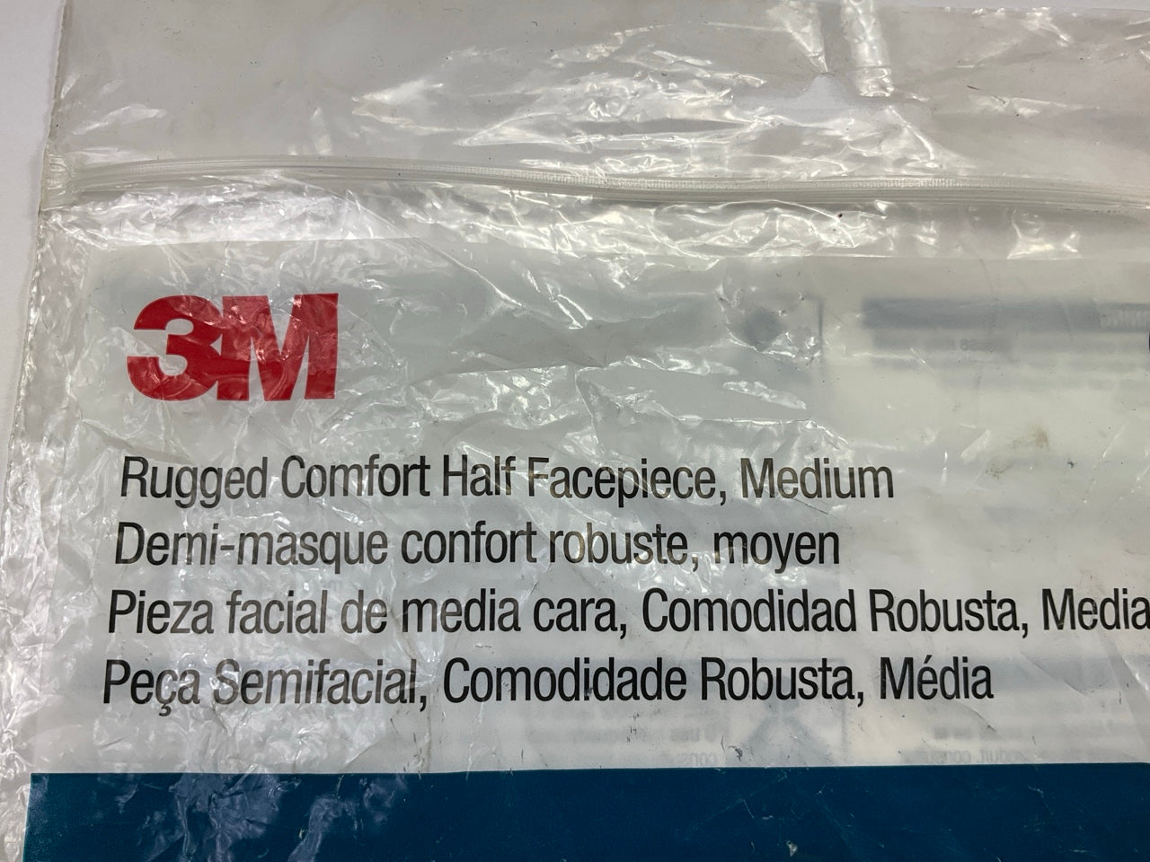 3M MEDIUM Rugged Comfort Reusable Facepiece Half Face Mask Respirator Protection