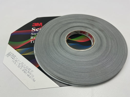 3M 68705 Pinstripe Striping Auto Stripe Tape 1/4'' X 150 Feet, Silver Metallic