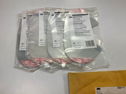 100 Pcs 3M 6885 Clear Replacement Faceshield Cover Lens 3M Full Face Respirator