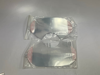 100 Pcs 3M 6885 Clear Replacement Faceshield Cover Lens 3M Full Face Respirator