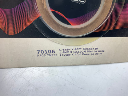 3M 70106 Pinstripe Striping Tape - 1/16'' X 40' Buckskin