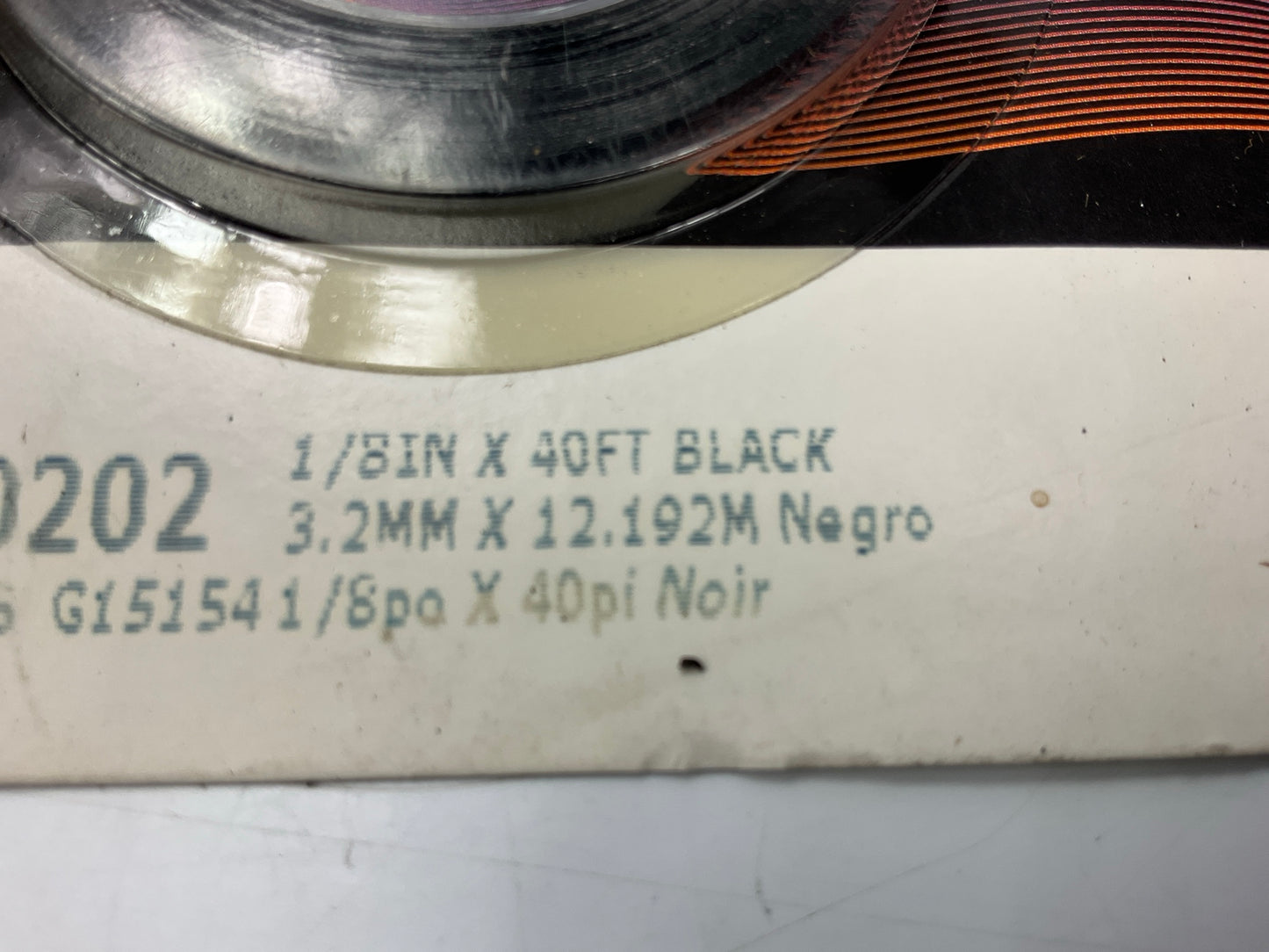 3M 70202 Scotchcal Striping Tape 70202, Black Stripe Tape, 1/8 In X 40 Feet