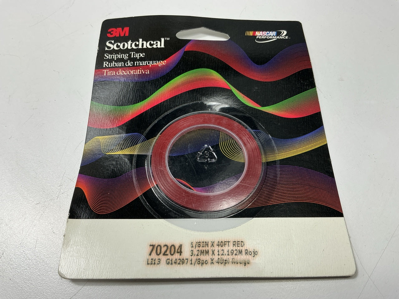3M 70204 Scotchcal Striping Tape - Red, 1/8'' X 40'