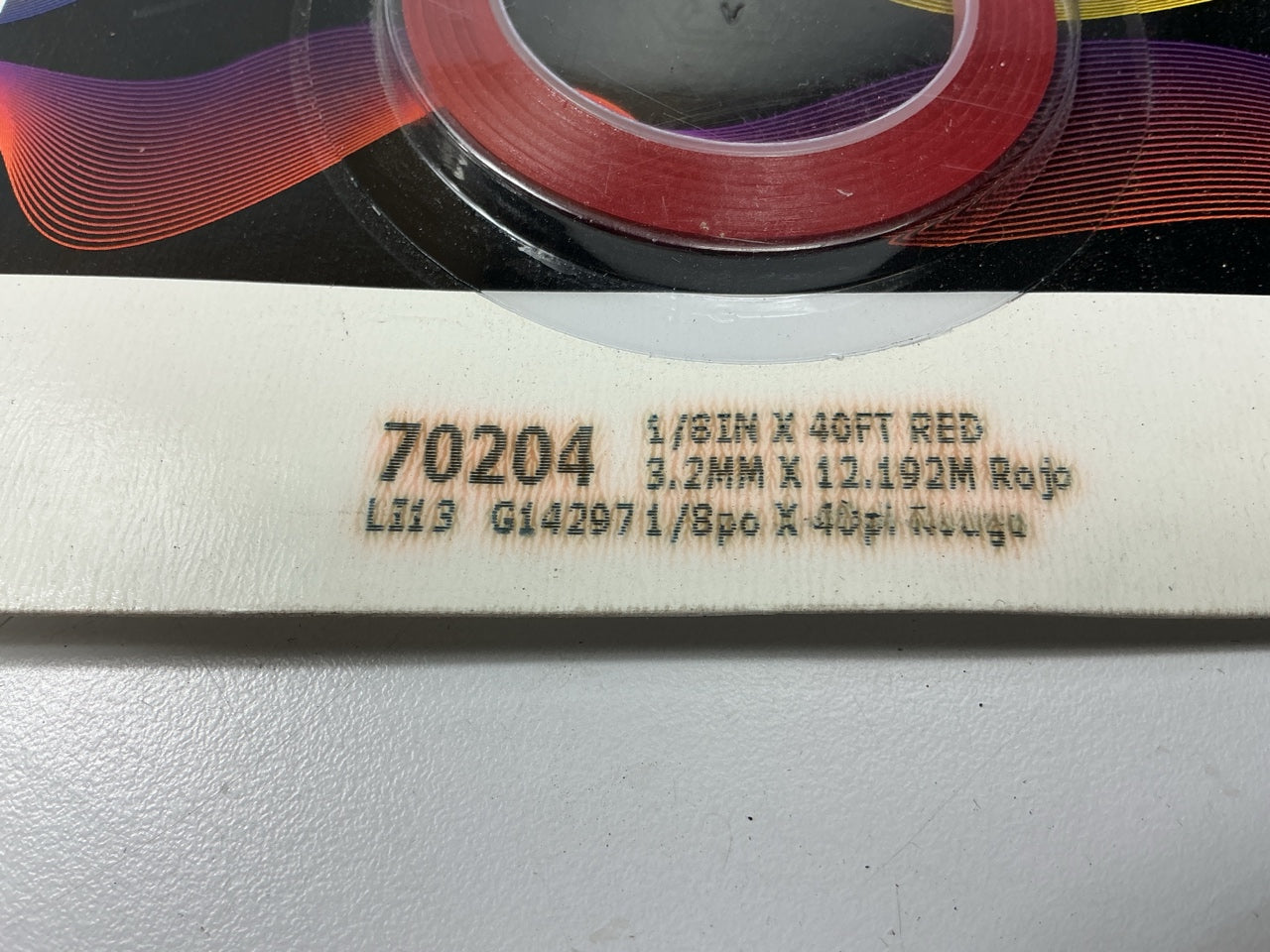 3M 70204 Scotchcal Striping Tape - Red, 1/8'' X 40'