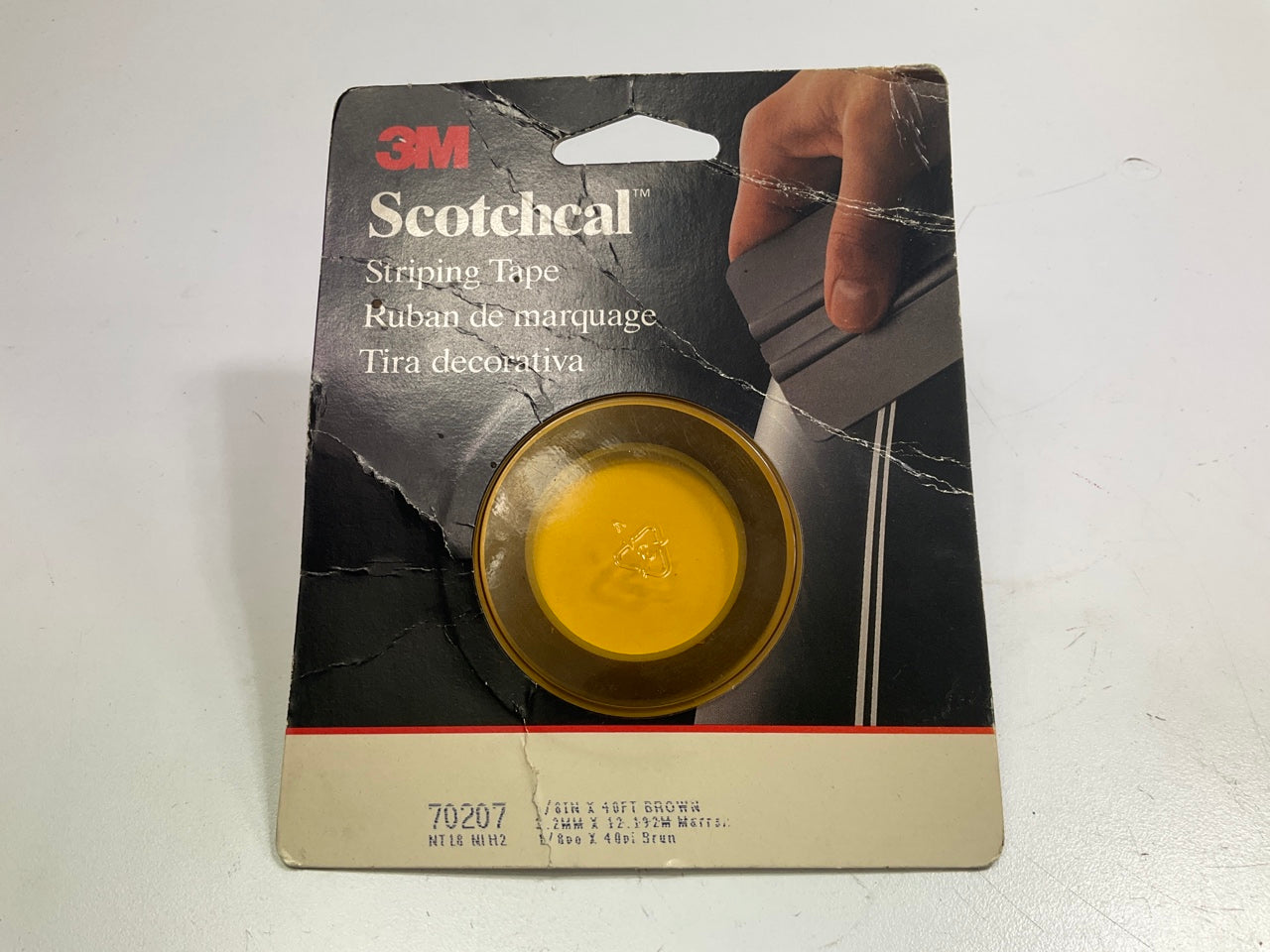 3M Scotchcal 70207 Brown Striping Automotive Tape, 1/8'' In X 40' Feet Long Brown