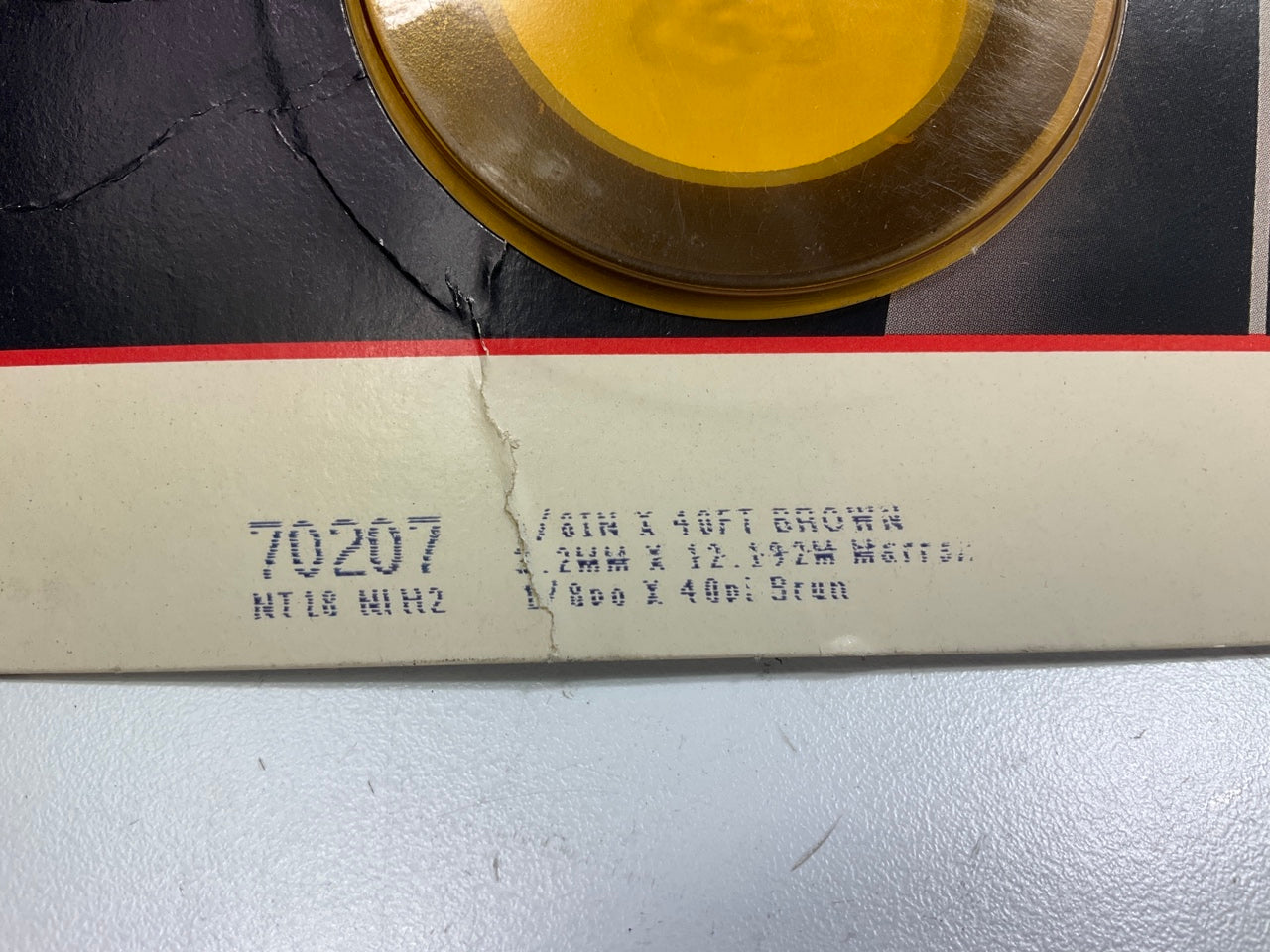 3M Scotchcal 70207 Brown Striping Automotive Tape, 1/8'' In X 40' Feet Long Brown