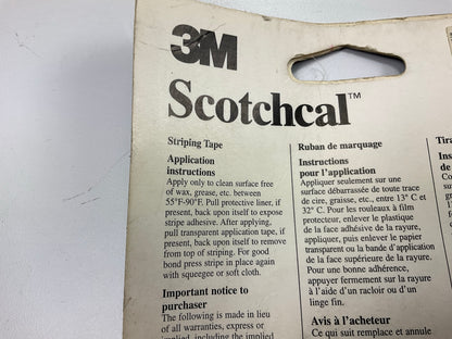 3M 70208 3M Scotchcal Striping Stripe Tape , Blue, 1/8 In X 40 Feet