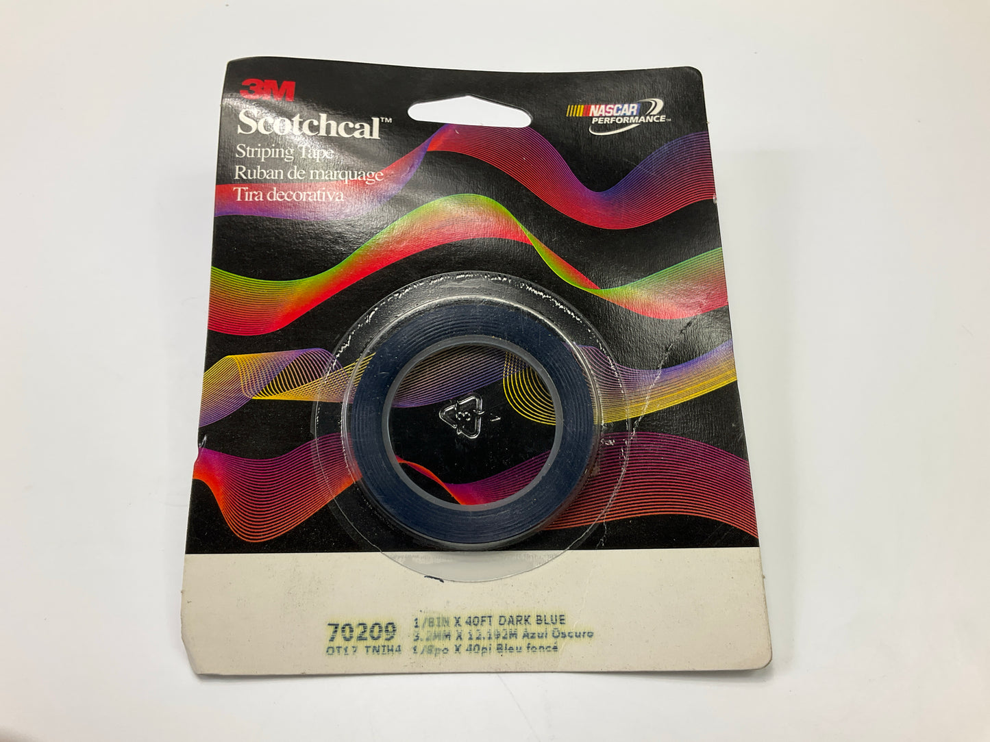 3M 70209 Pinstripe Automotive Stripe Striping Tape 1/8'' X 40 Ft Dark Blue