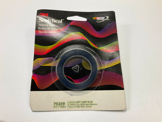 3M 70209 Pinstripe Automotive Stripe Striping Tape 1/8'' X 40 Ft Dark Blue