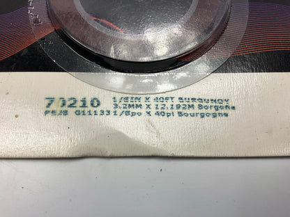 3M 70210 1/8'' X 40' Scotchcal Striping Automotive Stripe Tape - Burgundy