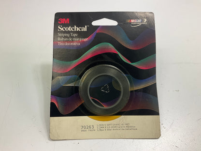 3M 70263 Scotchcal Striping Tape Single Stripe Charcoal Metallic 1/8''x40'