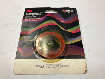 3M Scotchcal 70276 Tomato Red Striping Automotive Tape - 1/8'' X 40 Feet