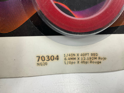 3M 70304 Pinstripe Striping Tape - 1/4'' X 40' Red Stripe Tape