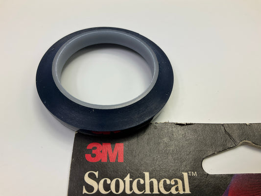 3M 70309 1/4'' X 40' Scotchcal Striping Automotive Stripe Tape - Dark Blue