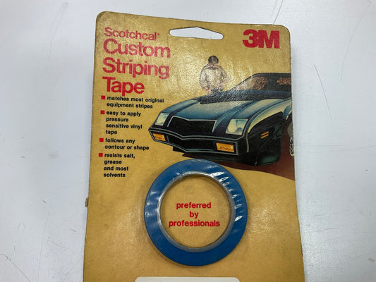 3M 70508 Pinstripe Striping Auto Stripe Tape 3/16'' X 40 Feet, Blue, 2 Mil Thick
