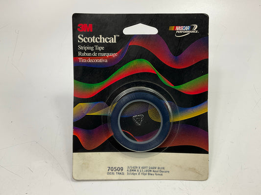 3M Scotchcal Pinstripe Striping Tape, Dark Blue, 3/16'' X 40 Feet Long