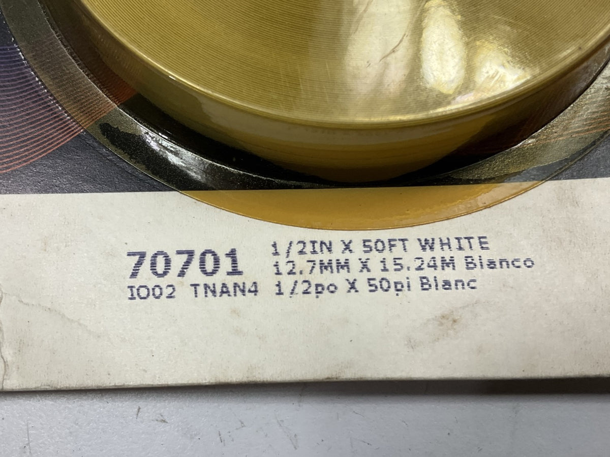 3M 70701 Pinstripe Auto Stripe Striping Tape 1/2'' X 50' White