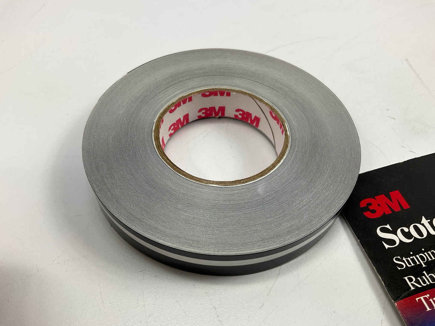 3M 70702 Double Pinstripe Striping Tape 1/2'' X 50' Black Scotchal Stripe Tape