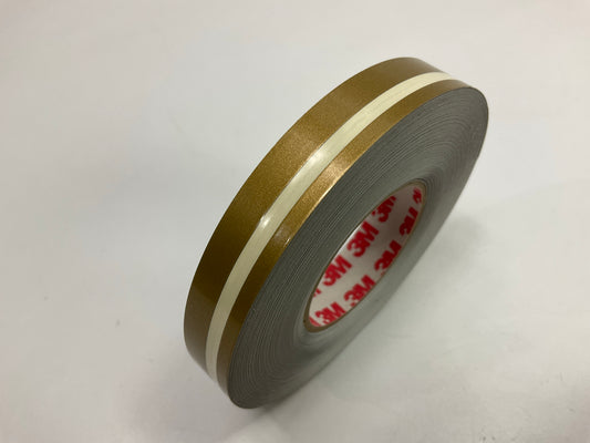 3M 70703 Pinstripe Striping Tape Gold Metallic 1/2 In X 50 Feet