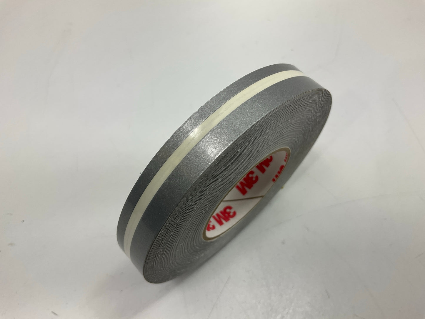 OPENED 3M 70705 Pinstripe Striping Tape 1/2''x50' Silver Metallic Stripe Tape