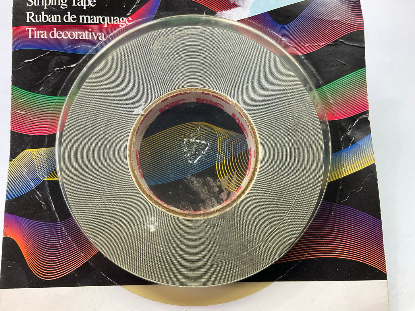 3M 70763 Pinstripe Auto Stripe Striping Tape, 1/2'' X 50 Feet, Charcoal Metallic