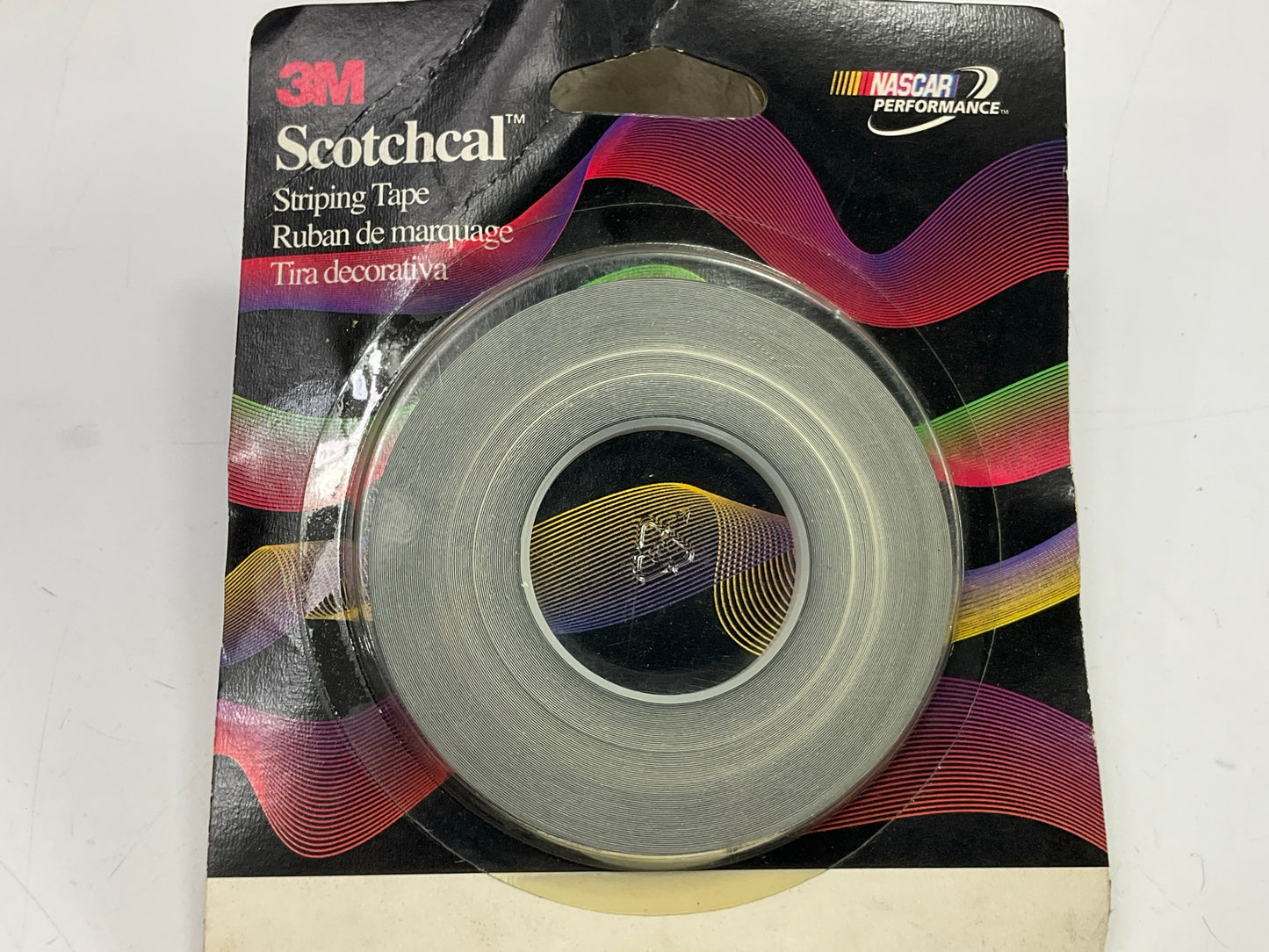 3M 71005 Pinstripe Striping Tape, 3/16'' X 50' Elite Silver Metallic Auto Stripe