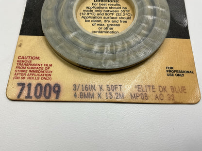 3M 71009 Pinstripe Striping Tape 3/16 In X 50 Feet Elite Dark Blue