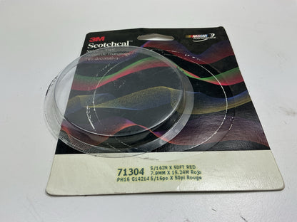 OPEN PACKAGING - 3M 71304 Scotchcal Striping Stripe Tape Red 5/16 In X 50 Feet