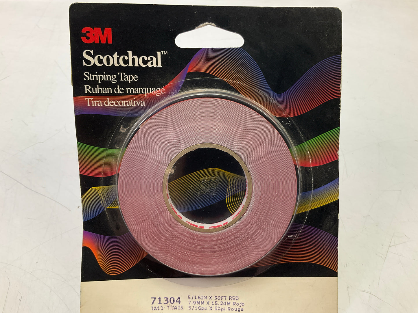 3M 71304 Scotchcal Striping Stripe Tape Red 5/16 In X 50 Feet