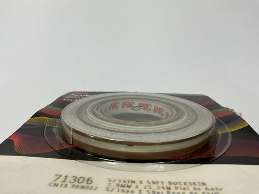 3M 71306 Pinstripe Striping Tape 5/16'' X 150' Feet Long, Buckskin Color