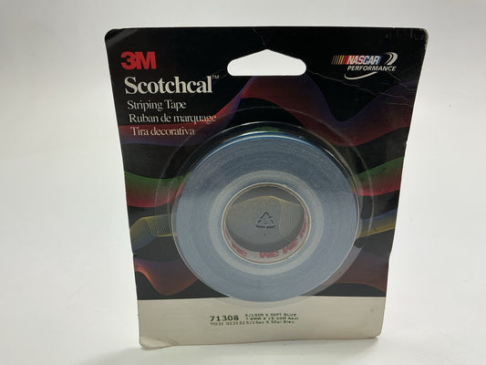 3M 71308 Scotchcal Pinstripe Striping Tape, BLUE, 5/16'' X 50 Feet Long