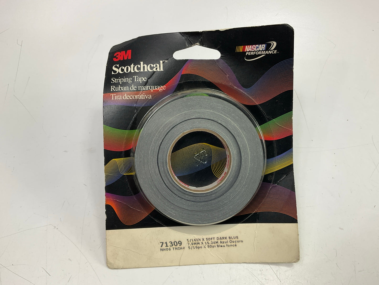 3M 71309 Scotchcal Pinstripe Striping Tape, Dark Blue, 5/16'' X 50 Feet