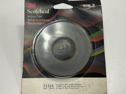 3M Scotchcal 71324 Dark Brown Striping Automotive Stripe Tape 5/16'' X 50 Feet