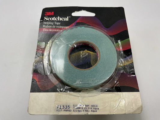OPEN BOX - 3M 71335 Scotchcal Striping Tape Aqua 5/16'' X 50 Feet