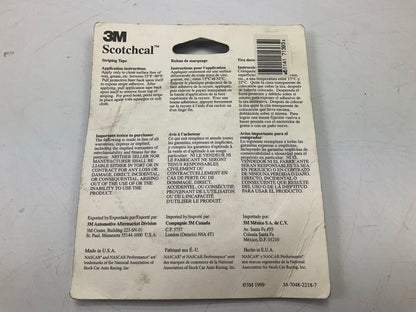 3M Scotchcal 71363 Charcoal Metallic Striping Automotive Tape - 5/16'' X 50 Feet