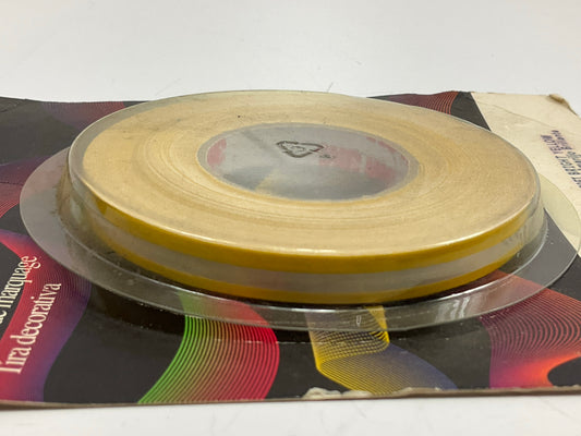 3M 71367 Pinstripe Auto Stripe Striping Tape, 5/16'' X 50 Feet, Bright Yellow