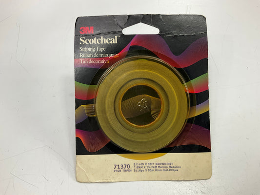 3M 71370 Pinstripe Auto Stripe Striping Tape, 5/16'' X 50' Brown Metallic
