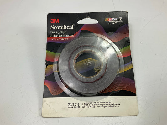 3M Scotchcal 71374 Burgundy Metallic Striping Automotive Tape  5/16 In X 50 Feet