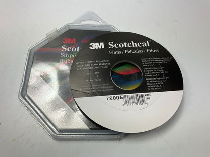 3M Scotchcal 72005 Silver Metallic Striping Automotive Tape - 3/16'' X 150 FT