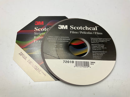 3M Scotchcal 72010 Burgundy Striping Automotive Stripe Tape 3/16'' X 150 Feet