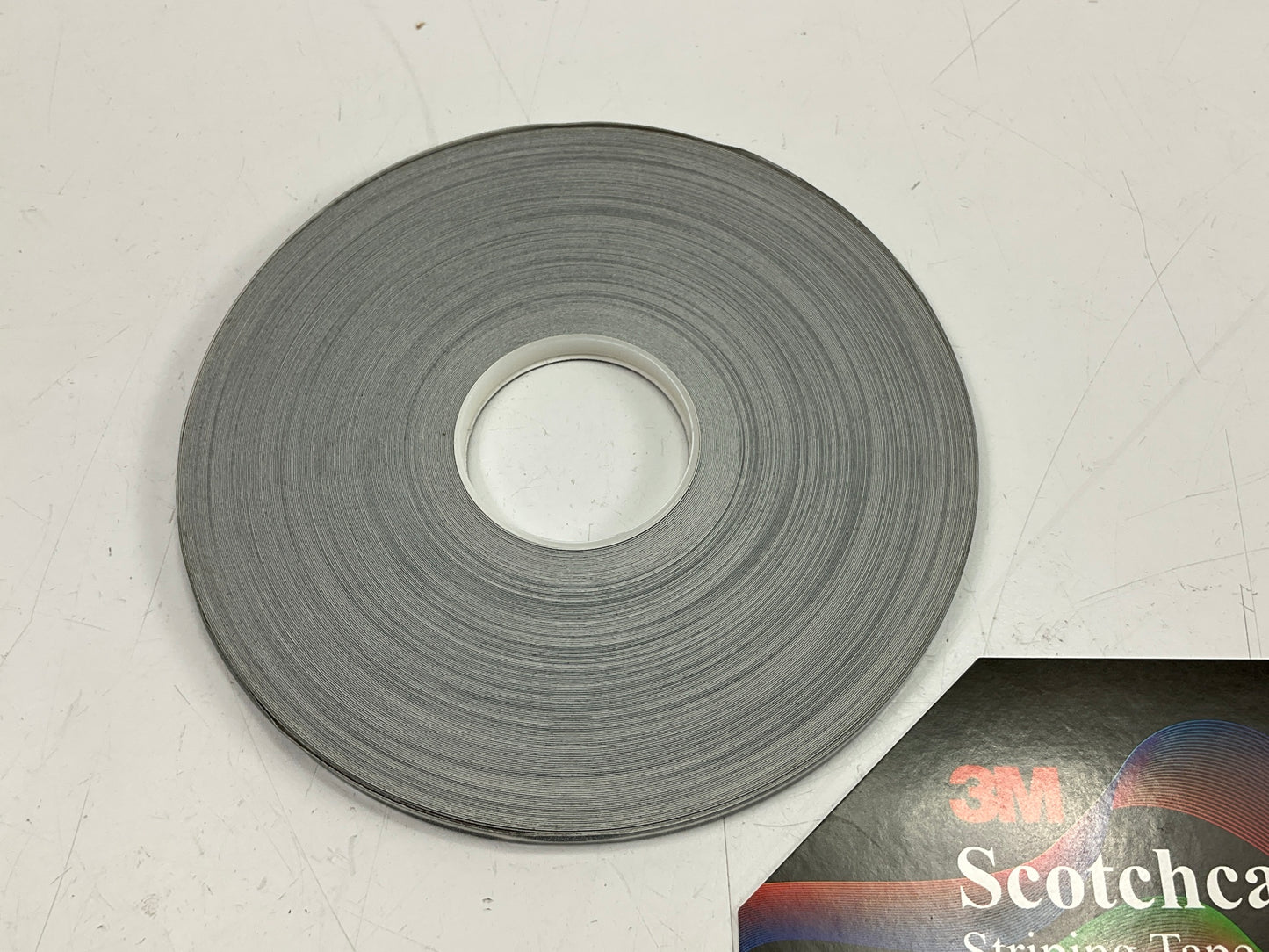 3M 72012 Pinstripe Striping Tape, 3/16'' X 150 Feet, Ultra Charcoal