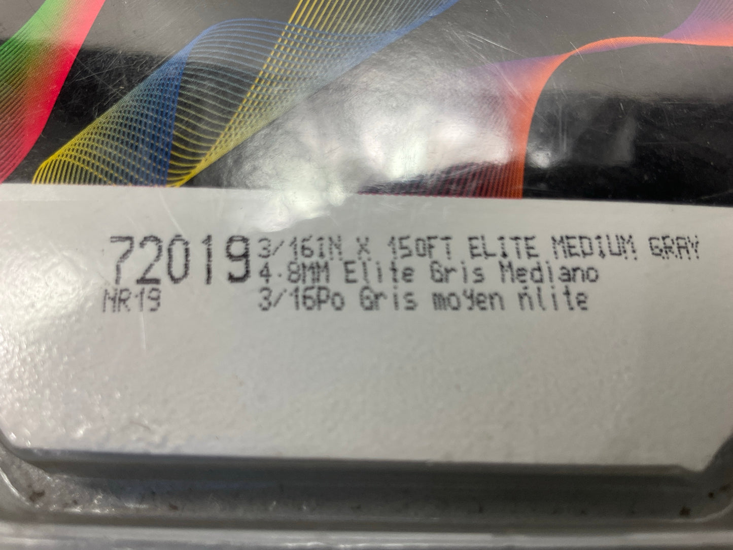 3M 72019 Pinstripe Striping Tape 3/16'' X 150' Elite Medium Gray.
