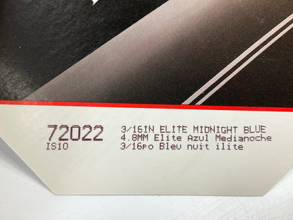 3M 72022 Pinstripe Striping Stripe Tape, 3/16'' X 150 Feet, Elite Midnight Blue
