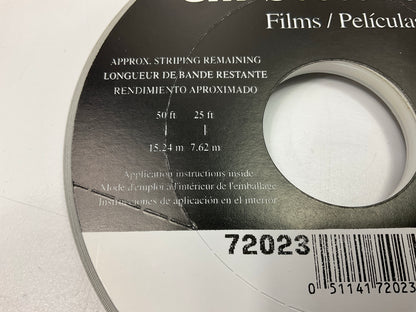 3M 72023 Pinstripe Striping Tape, 3/16'' X 150'  SilverChips