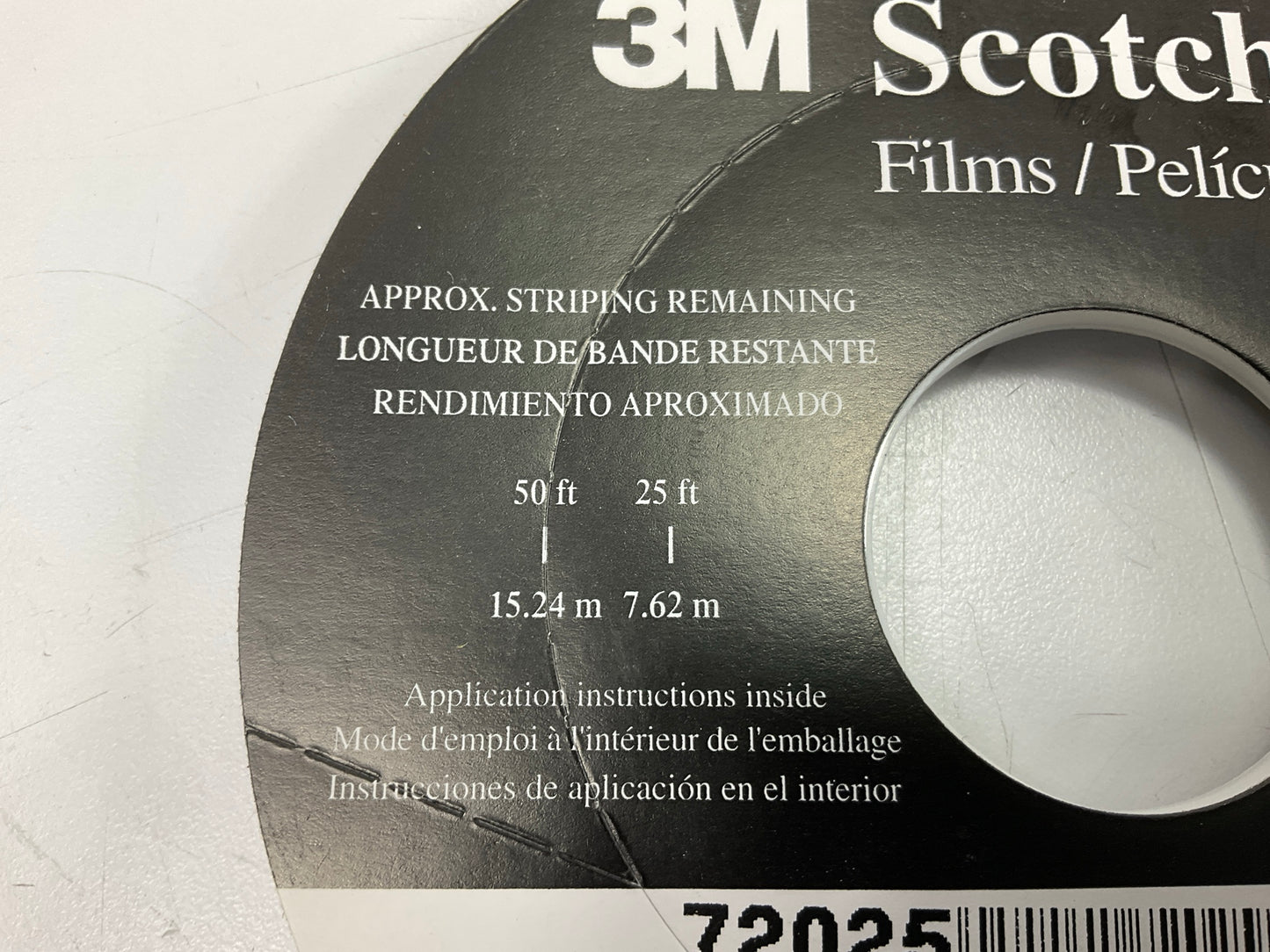 3M 72025 Gold Starfire Striping Automotive Stripe Tape 3/16'' X 150'