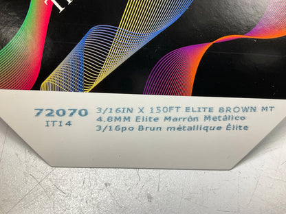 3M 72070 Scotchcal Pinstripe Striping Tape 3/16'' In X 150' Feet Brown Metallic