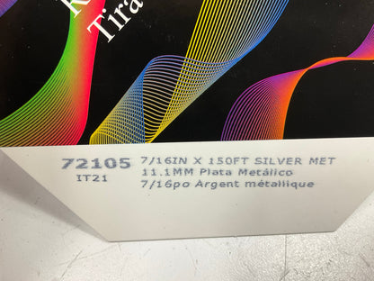 3M Scotchcal 72105 Silver Metallic Striping Automotive Tape 7/16'' X 150'